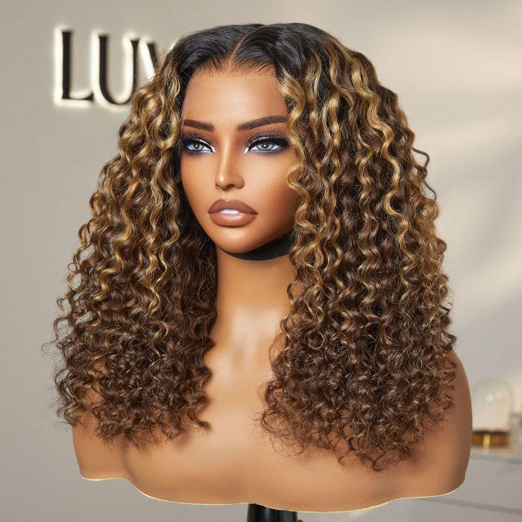 PreMax 2.0 Wigs | Nature Max Highlights Color Deep Wave Ear-to-ear Glueless 13x6 Frontal HD Lace Knotless Wig